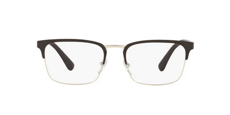 prada vpr 63r 1bo 1o1 eyeglasse|Prada VPR54T Rectangle Glasses .